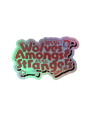 Holographic Anime Style Sticker